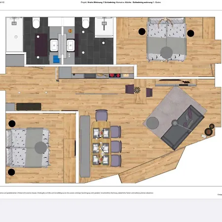アパート Deluxe Alpenkrone シュラートミンク